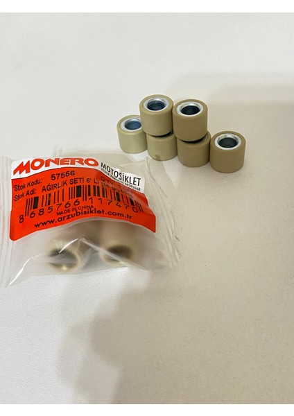 Scooter 50CC 80CC Modelleri Uyumlu 6 Gram Baga