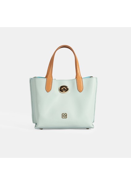 Kadın Mavi Omuz Askılı Mini El Çantası fiyatları