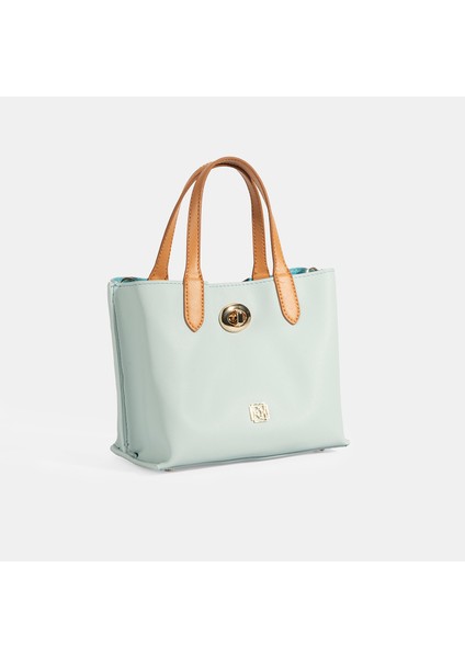 Kadın Mavi Omuz Askılı Mini El Çantası modelleri