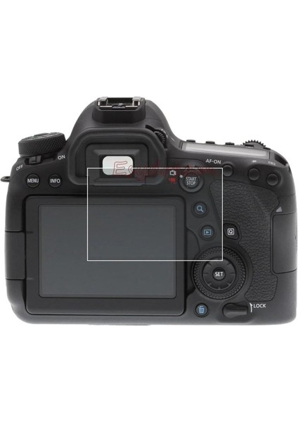 Canon Eos 6d Mark Ii Dijital Fotoğraf Makinesi Ekran Koruyucu Uyumlu 9h Nano
