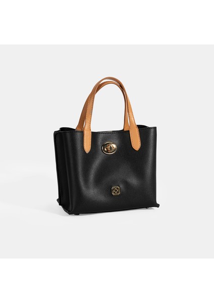 Kadın Siyah Omuz Askılı Mini El Çantası fırsatları