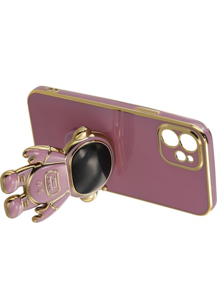 iPhone 12 Astronot Gizli Ayaklı Galvanik Yumuşak Tpu Telefon Kılıfı (Yurt Dışından) indirimleri