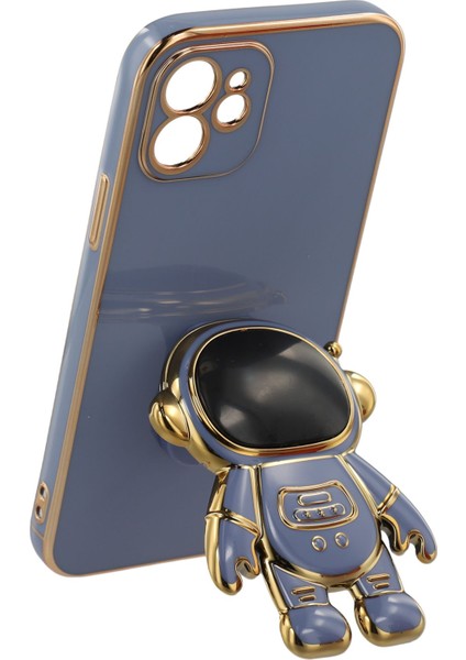 iPhone 12 Astronot Gizli Ayaklı Galvanik Yumuşak Tpu Telefon Kılıfı (Yurt Dışından) indirimleri