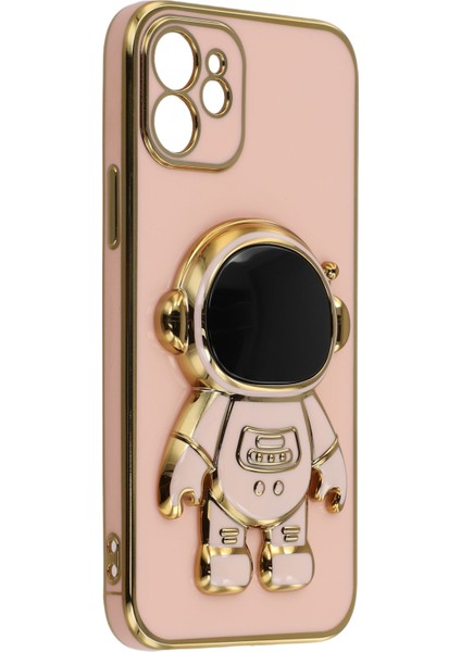 iPhone 12 Astronot Gizli Ayaklı Galvanik Yumuşak Tpu Telefon Kılıfı (Yurt Dışından) modelleri