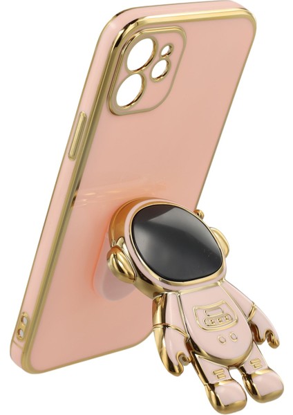 iPhone 12 Astronot Gizli Ayaklı Galvanik Yumuşak Tpu Telefon Kılıfı (Yurt Dışından) indirimleri