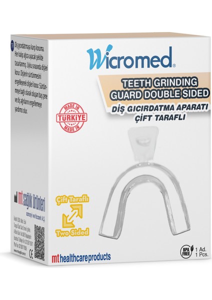Diş Gıcırdatma Aparatı Çift Taraflı