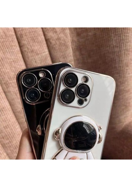 iPhone 15 Pro Max Tpu Kılıf Sevimli Astronot Ayaklı Tasarım Elektrokaplama Telefon Kılıfı (Yurt Dışından) fiyatları