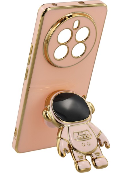 Realme 12 Pro 5g / 12 Pro+ 5g Elektrokaplama Yumuşak Tpu Telefon Kılıfı ve Astronot Gizli Ayaklığı (Yurt Dışından) fırsatları