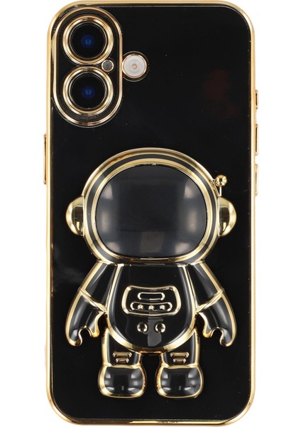 iPhone 16 Astronot Gizli Ayaklı Galvanik Yumuşak Tpu Telefon Kılıfı (Yurt Dışından) modelleri