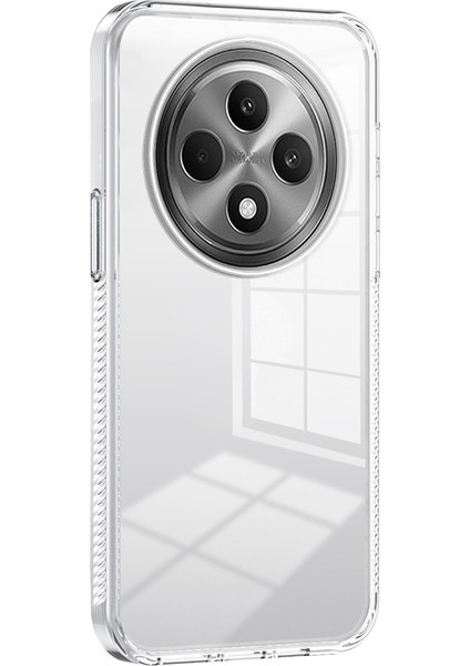 Oppo RENO11 Fs 5g Şeffaf Telefon Kılıfı Tpu+Pc Kaymaz Düşmeye Arka Kapak (Yurt Dışından)