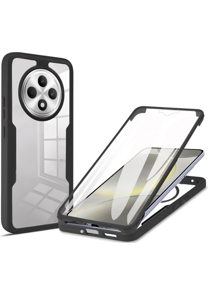 Oppo RENO11 Fs 5g Akrilik + Tpu Kılıf ve Pet Ekran Filmi (Yurt Dışından)