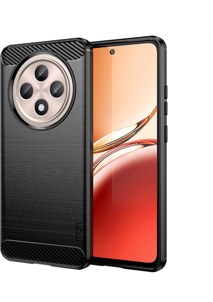Oppo RENO11 Fs 5g Karbon Fiber Dokulu Tpu Yumuşak Telefon Kılıfı (Yurt Dışından)