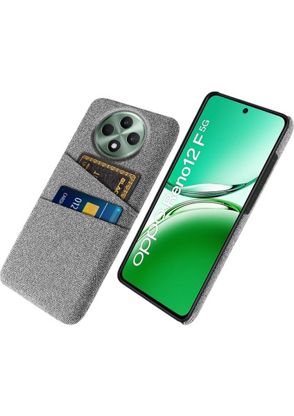 Oppo RENO11 Fs 5g Kumaş + Sert Pc Telefon Kılıfı ve Çift Kart Yuvası (Yurt Dışından)