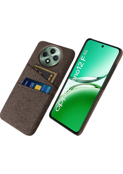 Oppo RENO11 Fs 5g Kumaş + Sert Pc Telefon Kılıfı ve Çift Kart Yuvası (Yurt Dışından)