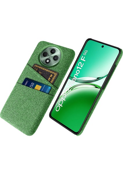 Oppo RENO11 Fs 5g Kumaş + Sert Pc Telefon Kılıfı ve Çift Kart Yuvası (Yurt Dışından)