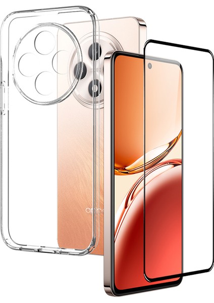 Oppo RENO11 Fs 5g Şeffaf Kılıf Tpu Telefon Kılıfı ve Ekran Koruyucu (Yurt Dışından)