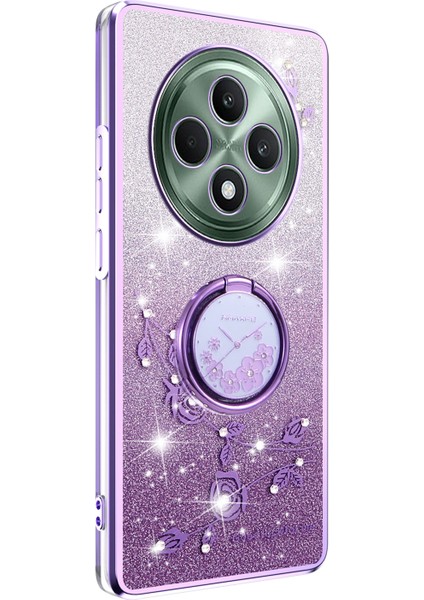 Oppo RENO11 Fs 5g Yüzük Destekli Tpu Telefon Kılıfı Degrade Simli (Yurt Dışından) fiyatları