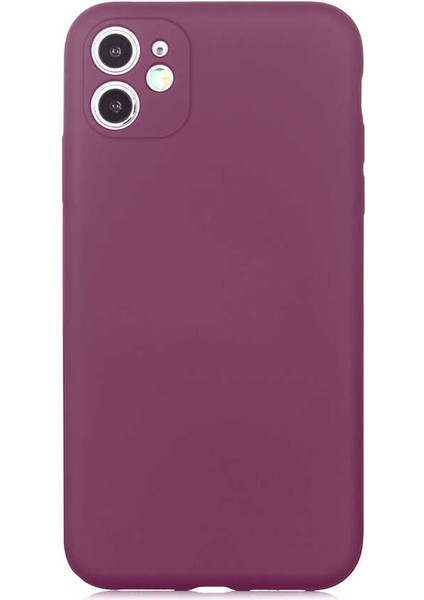 iPhone 11 Uyumlu Scks Mara Kapak-Mürdüm