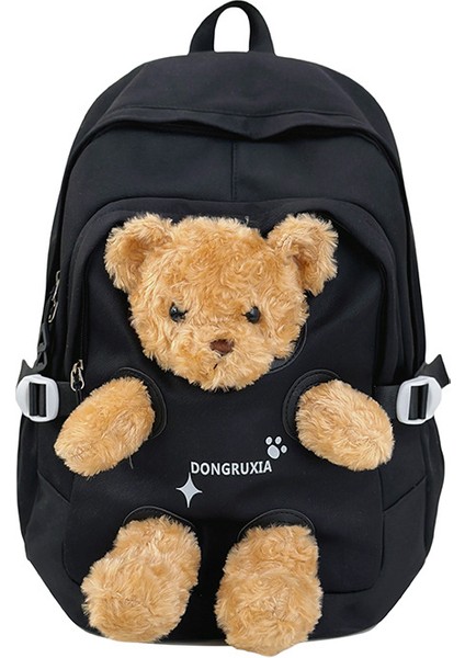 Sevimli Ayı Okul Çantası, Sırt Çantası, Çok Yönlü Sırt Çantası (Yurt Dışından)