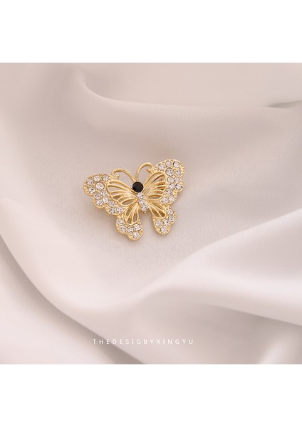 Yeni Broş Hafif Lüks Basit Mizaç Sabit Giysi Pin Takım Elbise Kolye Bilezik Şapkalar Sınıf Giyim Aksesuarları (Yurt Dışından)