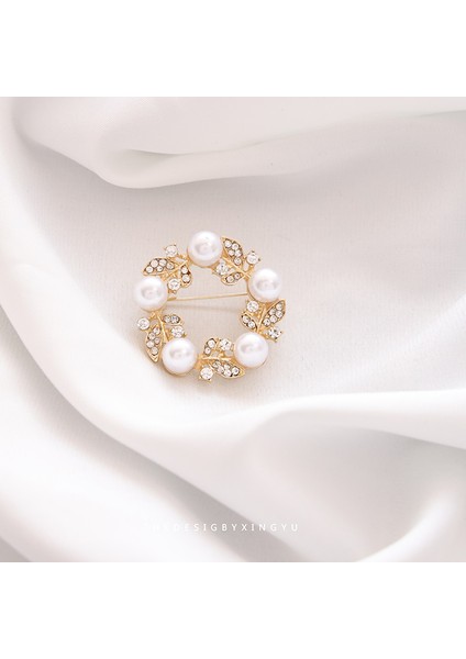 Yeni Küçük Broş Yay Parlama Önleyici Broş Yüksek Sınıf Çok Yönlülük Duygusu Parlama Önleyici Toka Pimi Giyim Aksesuarları (Yurt Dışından)