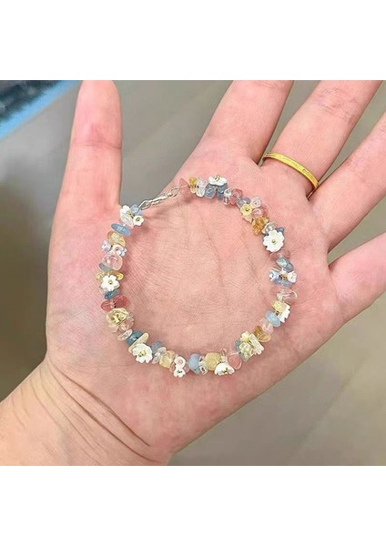 Broş Kıdemli Işık Duygusu Lüks Kadın Korsaj Kristal Inci Yüksek Dereceli Pimler Çift Kullanımlı Mücevher Sınıfı Aksesuarlar (Yurt Dışından)