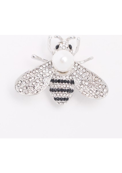 Yeni Inci Broş Kıdemli Pin Tüy Yağ Damlası Kakma Elmas Korsaj Karikatür Taklidi Broş Aksesuarları Dıy Sınıf Mücevher (Yurt Dışından)