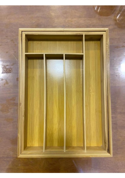 Bambu Çekmece Içi Kaşıklık