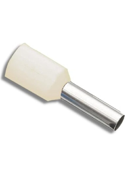 Safak UY-23005 ,2X0.50MM/BEYAZ 500-ADET Kablo Yüksük