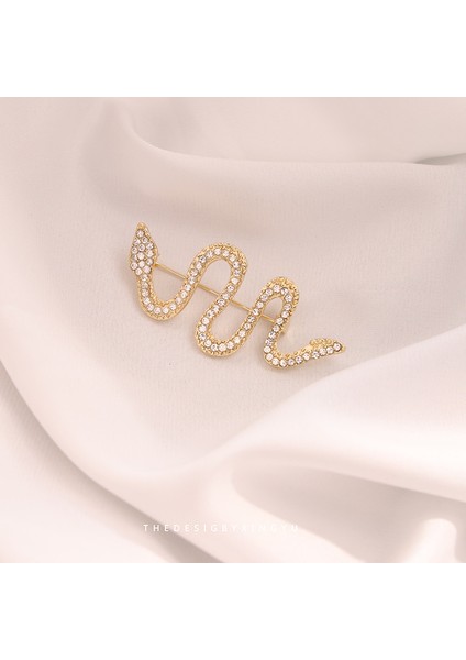 Yeni Broş Hafif Lüks Basit Mizaç Sabit Giysi Pin Takım Elbise Kolye Bilezik Şapkalar Sınıf Giyim Aksesuarları (Yurt Dışından)