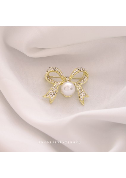 Yeni Küçük Broş Yay Parlama Önleyici Broş Yüksek Sınıf Çok Yönlülük Duygusu Parlama Önleyici Toka Pimi Giyim Aksesuarları (Yurt Dışından)