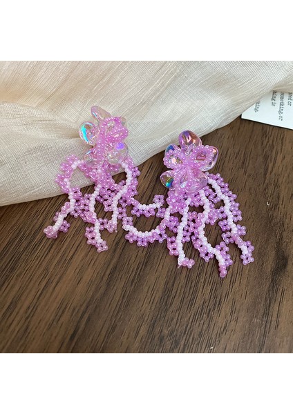 Yeni Gümüş Iğne Çiçek Kolye Küpe Tatil Tarzı Küpe Mori Taze Broş Sınıf Dekoratif Tatlı Küpe (Yurt Dışından)