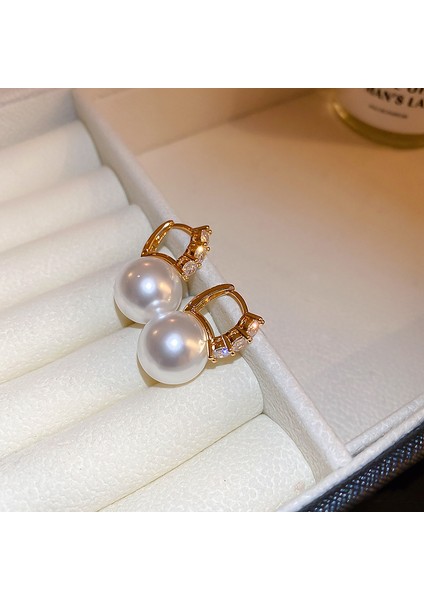 Yeni Bilezik Broş Küpe Gümüş Iğne Yağ Damlası Çiçekler Geometrik Küpe Fransız Retro Moda Mizaç Takı Broş Bilezik (Yurt Dışından)