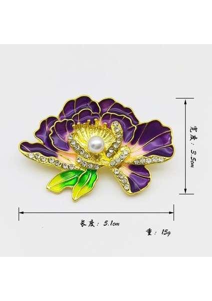 Yeni Moda Küçük Broş Kadın Parlama Önleyici Iğne Küçük Takım Elbise Gömlek Elbise Süslemeleri (Yurt Dışından)