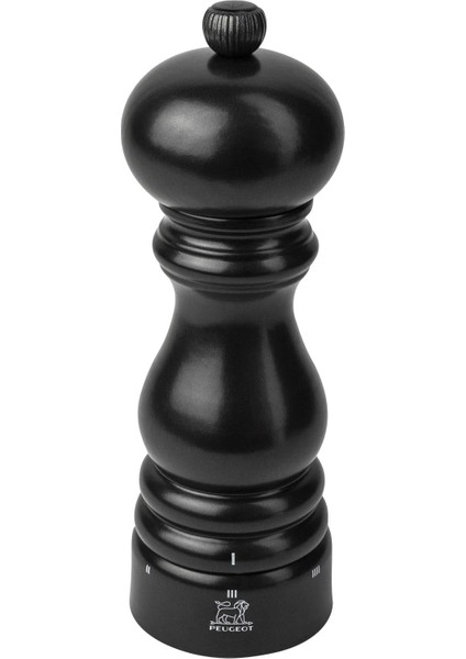 Paris Satin Black Karabiber Değirmeni 18 cm