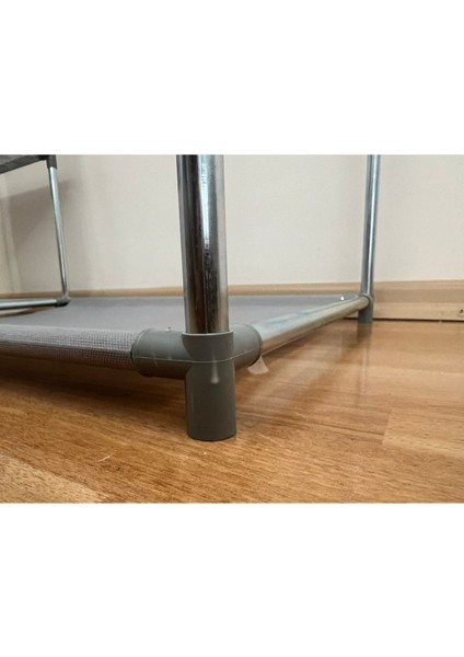 Tek Yandan Raflı Bez Dolap Istanbul Tema | 7 Raflı, Çelik Iskeletli indirimleri