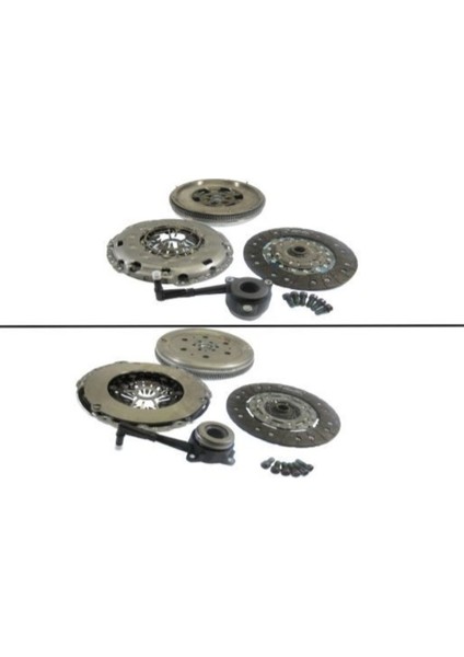 Debriyaj Seti Volanlı 4 Lü Kit Passat Caddy A3 Bkp Cfhc Cfhf 2.0 Tdi 2005-2015 03L105266BM