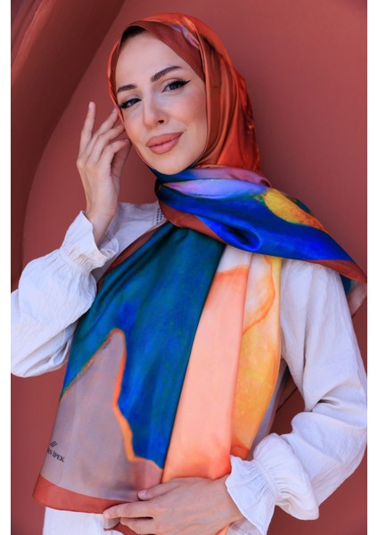Soyut Deseni Ipeksi Şal fiyatları
