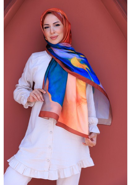 Soyut Deseni Ipeksi Şal modelleri