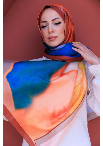 Soyut Deseni Ipeksi Şal fırsatları