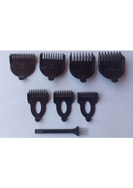 Speed Force Pro 3-6-9-12 mm Tarak + Sakal Tarağı 1-2-3 + Temizleme Fırçası + Çanta fırsatları