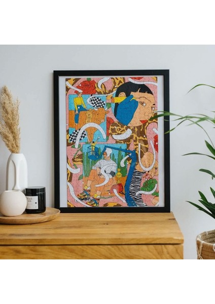 No Pain, No Painting 500 Parça Puzzle modelleri