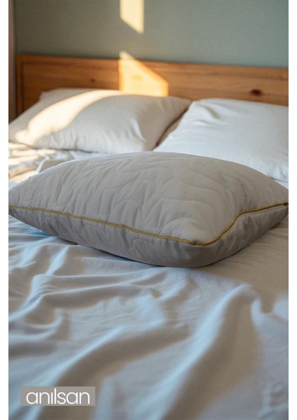 4'lü Biyeli Kapitone Deluxe Pamuklu Fermuarlı Yastık Koruyucu Kılıf 50X70 cm fiyatları
