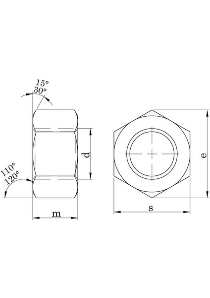 M36 Altıköşe Somun Dın 934 fiyatları