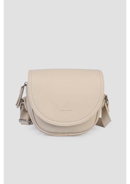 Krem Kadın Omuz Çantası IM455-4