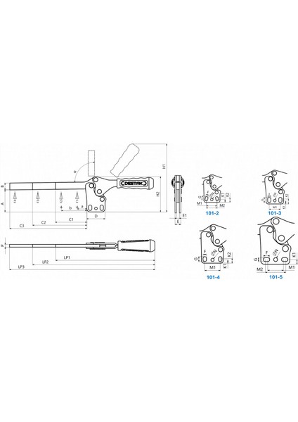 101-5-P1 Yatay Tabanlı Lamalı Yatay Bağlantı Elemanı 23690 fiyatları