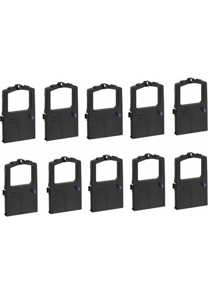 Print Şerit Oki ml 320 + 321 + 3320 + 3321 Muadil Şerit (10 Adet) Kartuşu Nokta Vuruşlu Ekonomik Yazıcı Şeridi