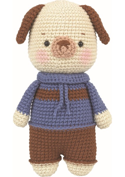 Amigurumi Kiti-Tarçın Sevimli Köpek modelleri