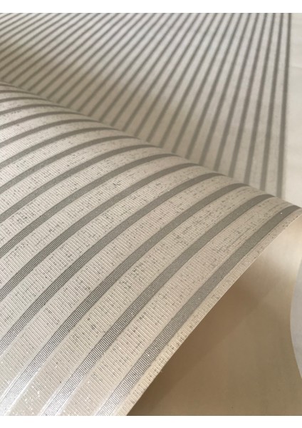 2818 Simli Çizgili Gri 5m2 Duvar Kağıdı indirimleri