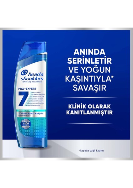 Head & Shoulders Nane ve Mentol Kepek Karsıtı Pro-Expert 7 Yoğun 300 ml Şampuan 6 Adet modelleri